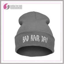2015 Bad Hair Day Beanie Hat Acrylic Jacquard Cap (SNZZM002)